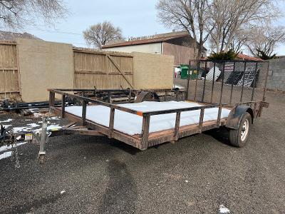 2020 77X14 Utility Flatbed Trailer 2020 77X14 Utility Flatbed Trailer