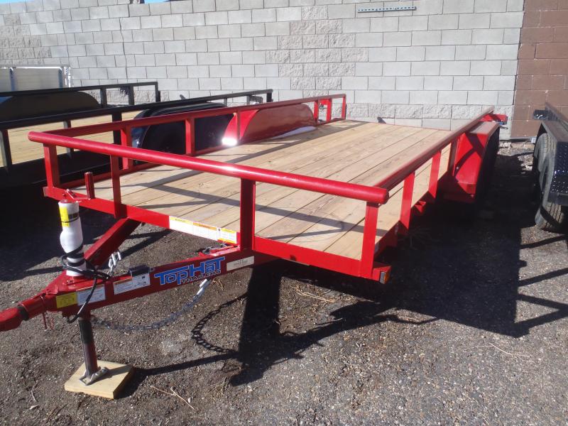 83X16 Utility Trailer Econo Pipe Rail and Ramps 83X16 Utility Trailer Econo Pipe Rail and Ramps