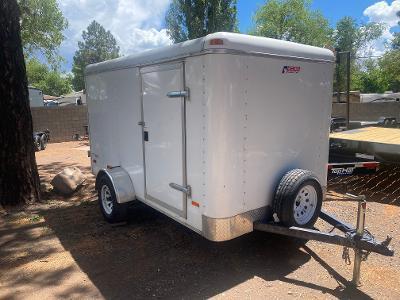6X10 ST 6' tall Cargo Enclosed Rear Barn doors 6X10 ST 6' tall Cargo Enclosed Rear Barn doors