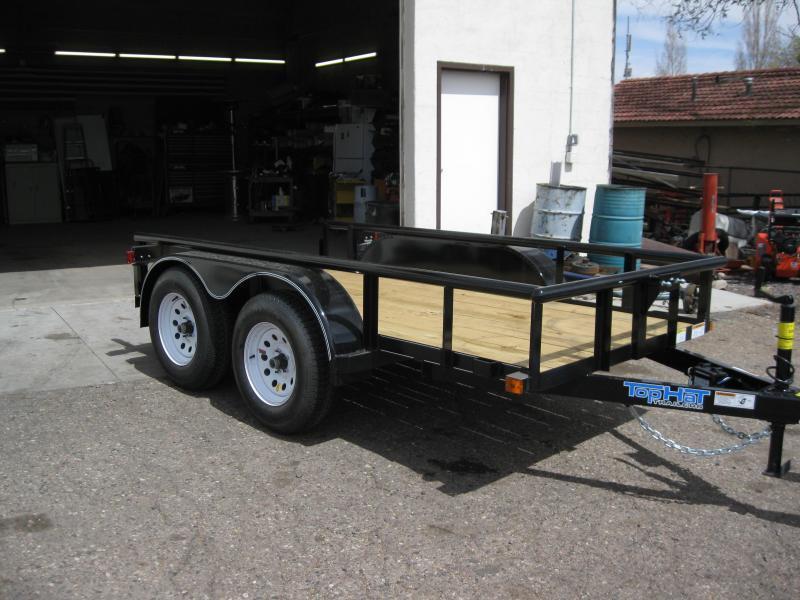 5x10 Tandem Axle Pipe Rail Utility Trailer 5x10 Tandem Axle Pipe Rail Utility Trailer