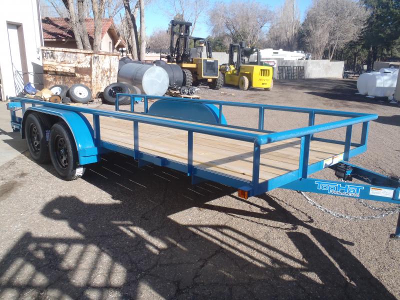 83X16 Utility Trailer Econo Pipe Rail and Ramps 83X16 Utility Trailer Econo Pipe Rail and Ramps