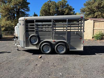 5x14 All around Stock Trailer with Spare 5x14 All around Stock Trailer with Spare