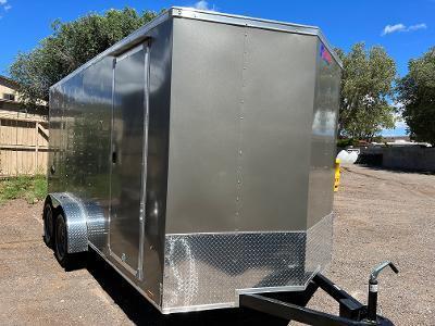 7X16 Journey Cargo, Ramp Door, V-Nose, 7' Tall 7X16 Journey Cargo, Ramp Door, V-Nose, 7' Tall