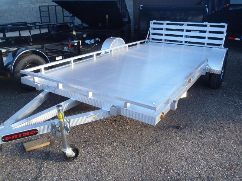 82X14 Aluminum Utility Trailer Low profile and Ramp Gate 82X14 Aluminum Utility Trailer Low profile and Ramp Gate