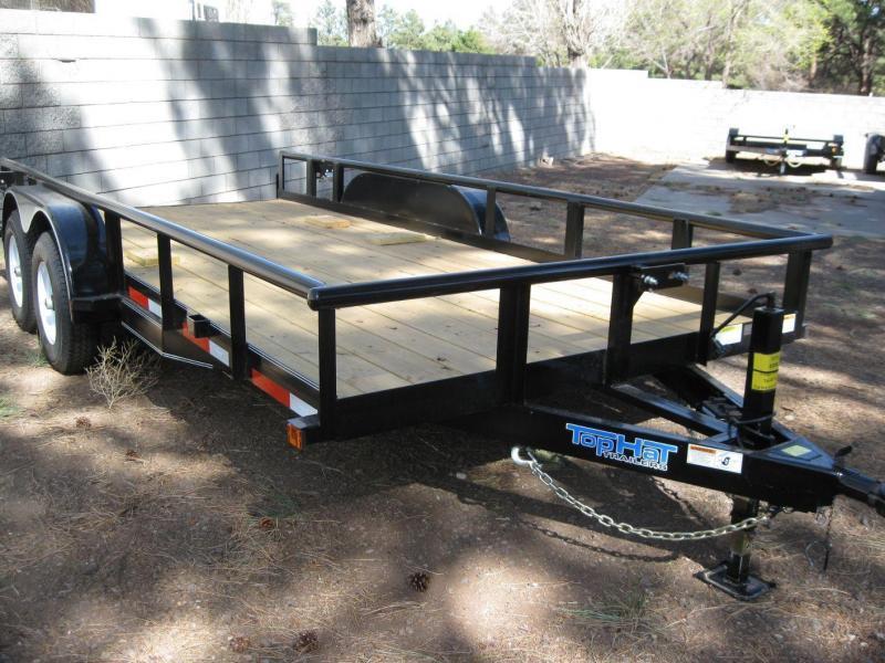 83 X 16 10K Pipe Rail Trailer Utility Trailer 16" Tires 83 X 16 10K Pipe Rail Trailer Utility Trailer 16" Tires