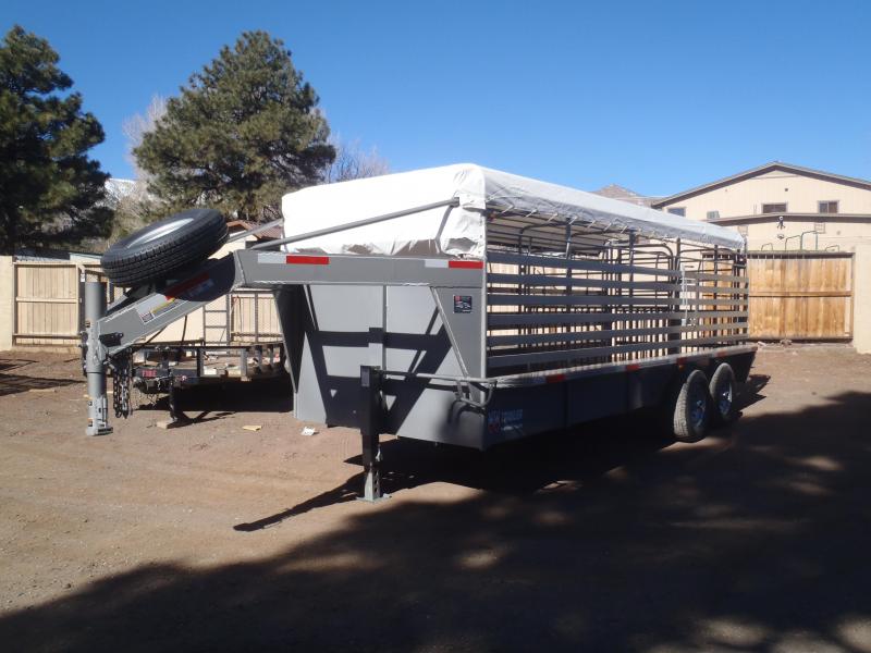 6.8X20 Gooseneck Stock Livestock Trailer 6.8X20 Gooseneck Stock Livestock Trailer