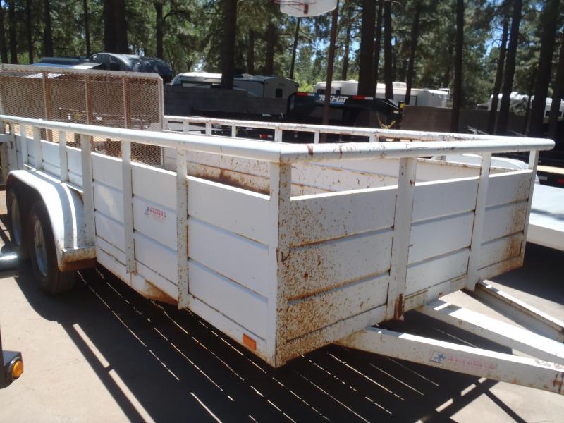 77X16 Utility Trailer High Sided Trailer 77X16 Utility Trailer High Sided Trailer