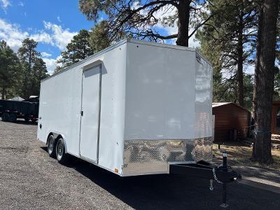 8.5 X 18 7' Tall Enclosed 10K GVW Aluminum Rims 8.5 X 18 7' Tall Enclosed 10K GVW Aluminum Rims