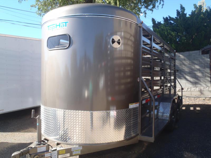 6x16 Livestock Stock Trailer made by Top Hat Trailers 6x16 Livestock Stock Trailer made by Top Hat Trailers