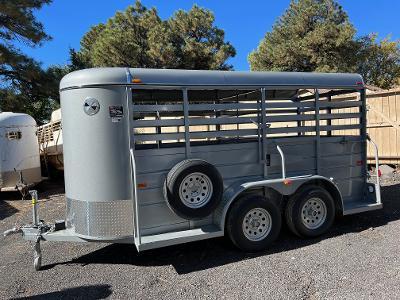 5x14 All around Stock Trailer with Spare 5x14 All around Stock Trailer with Spare