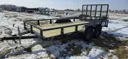 2026 HTC Trailers  7X14 7K Tandem Axle Utility Trailer For Sale. 