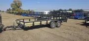 2027 HTC Trailers 7X16 7K Tandem Axle Utility Trailer For Sale. 