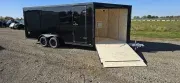 2027 Discovery Trailers 7X23 Aero-Lite-SE Drive On/Off Snowmobile Trailer For Sale. 