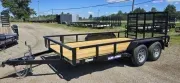 2027 Sure-Trac 7X14 Tandem Axle Tube Top Utility Trailer For Sale. 
