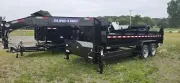 2027 Sure-Trac 7X14 Heavy Duty Low Profile Telescopic Dump Trailer For Sale. 