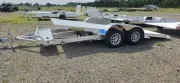 2027 Aluma 7X16 Tilt Bed Aluminum Car Hauler For Sale. 