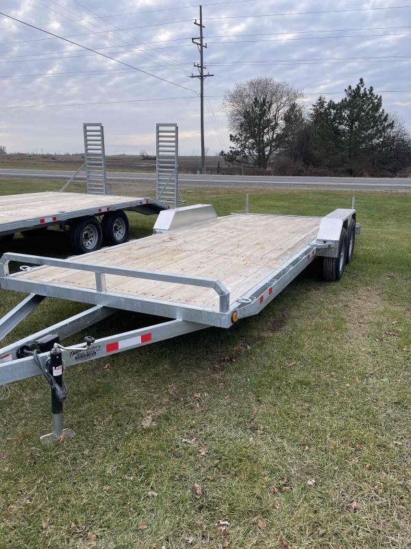 2022 Thumb Trailer 82x18 5 ton galvanized equipment hauler 2022 Thumb Trailer 82x18 5 ton galvanized equipment hauler