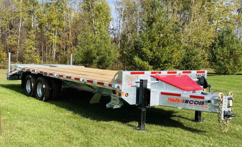2022 N&N 20+5 foot 20 ton Galvanized flatbed Trailer 2022 N&N 20+5 foot 20 ton Galvanized flatbed Trailer
