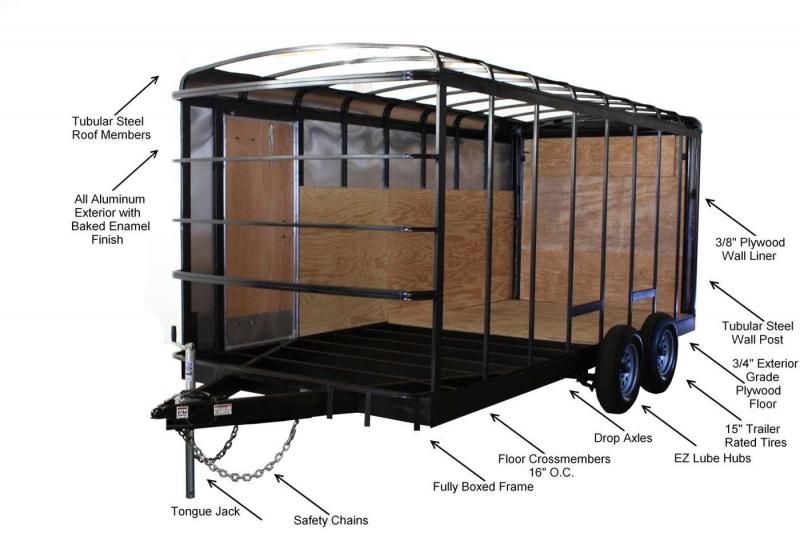 2021 Homesteader Trailers 612Challenger Enclosed Cargo Trailer 2021 Homesteader Trailers 612Challenger Enclosed Cargo Trailer