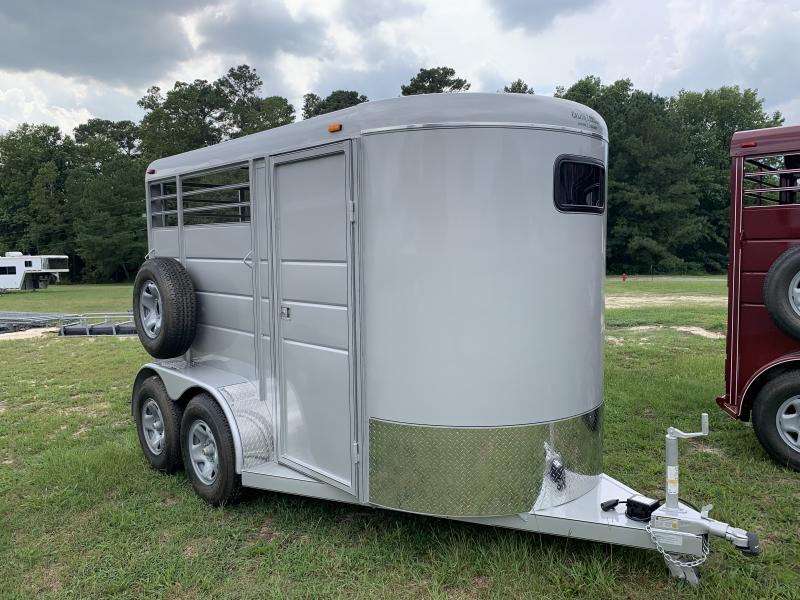 2021 Calico Trailers 2 Horse Stock Horse Trailer W/Mats 2021 Calico Trailers 2 Horse Stock Horse Trailer W/Mats