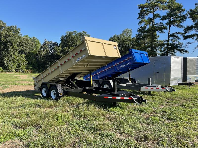 2023 B-Wise 7'x16' LP BP Dump Trailer W/Tarp 2023 B-Wise 7'x16' LP BP Dump Trailer W/Tarp