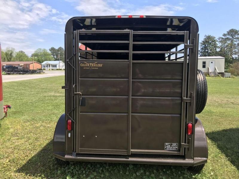 2021 Calico 2 Horse Straight Load BP Horse Trailer W/Mats Near Me