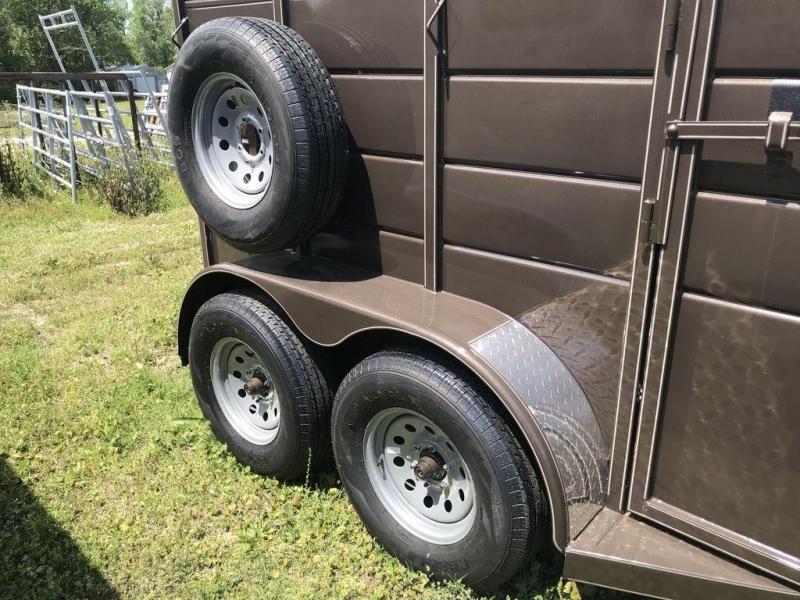 2021 Calico 2 Horse Straight Load BP Horse Trailer W/Mats Near Me