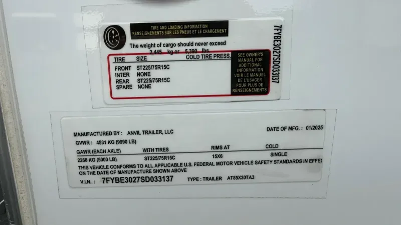 used Cargo (Enclosed) Trailers Anvil Trailer  for sale, in Dayton, OH Thumbnail 4