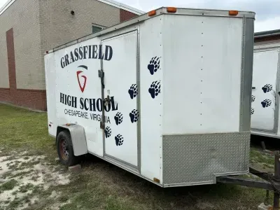 Freedom 6x12 Enclosed Cargo Trailer