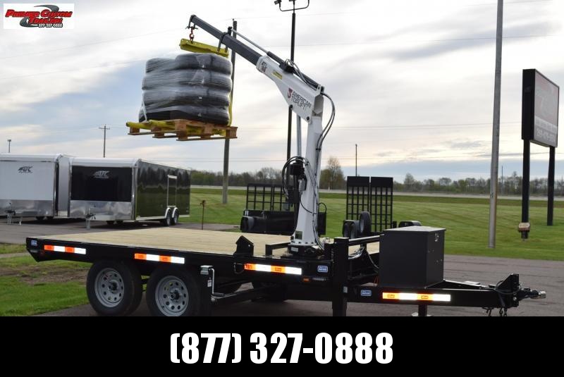 NATION 12' ATL100 EQUIPMENT CRANE TRAILER NATION 12' ATL100 EQUIPMENT CRANE TRAILER