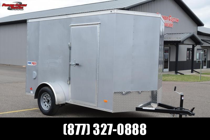 BRAVO HERO 6x10 ENCLOSED CARGO TRAILER BRAVO HERO 6x10 ENCLOSED CARGO TRAILER