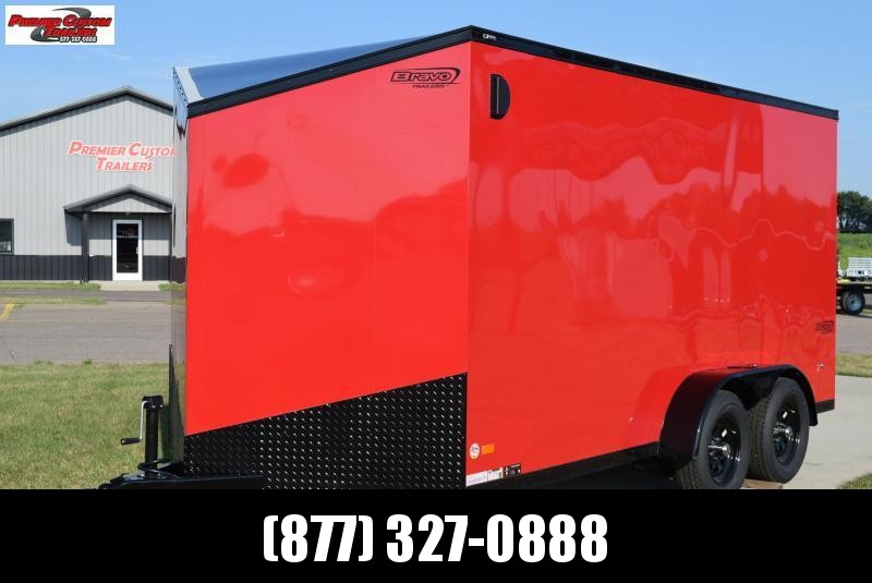 BRAVO 7x14 SCOUT MIDNIGHT EDITION ENCLOSED CARGO TRAILER BRAVO 7x14 SCOUT MIDNIGHT EDITION ENCLOSED CARGO TRAILER