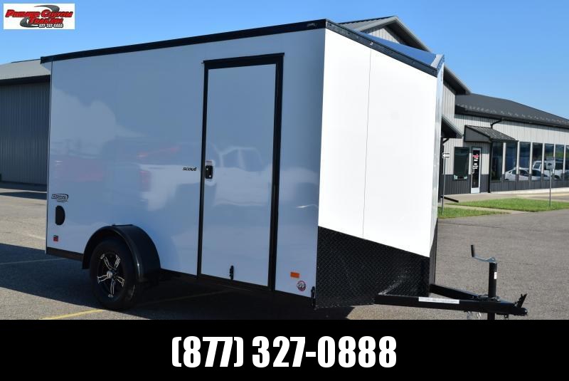 BRAVO 6x12 SCOUT *MIDNIGHT EDITION* ENCLOSED CARGO TRAILER BRAVO 6x12 SCOUT *MIDNIGHT EDITION* ENCLOSED CARGO TRAILER