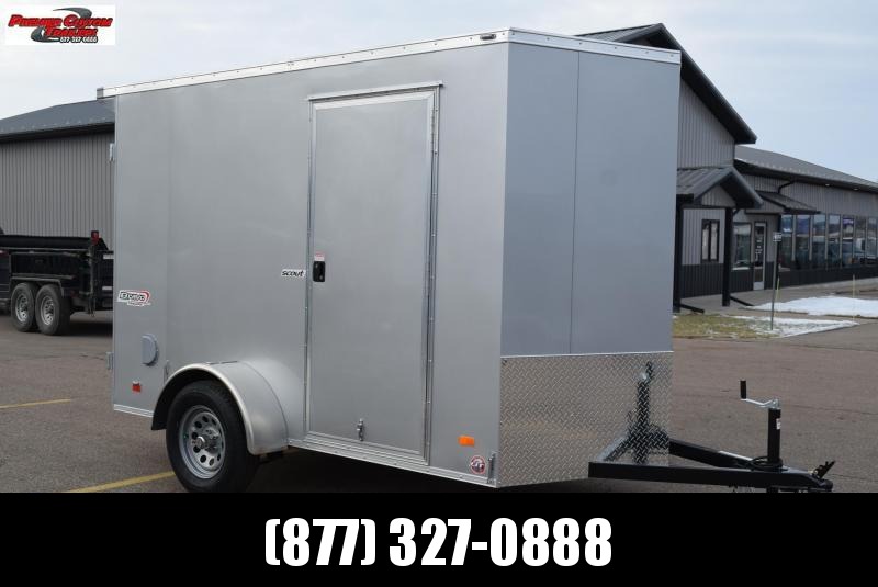 BRAVO 6x10 SCOUT ENCLOSED CARGO TRAILER w/ REAR DOUBLE DOORS BRAVO 6x10 SCOUT ENCLOSED CARGO TRAILER w/ REAR DOUBLE DOORS