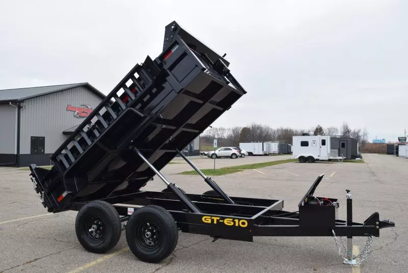 GRIFFIN 6 X 10 10K Low Pro Dump Trailer