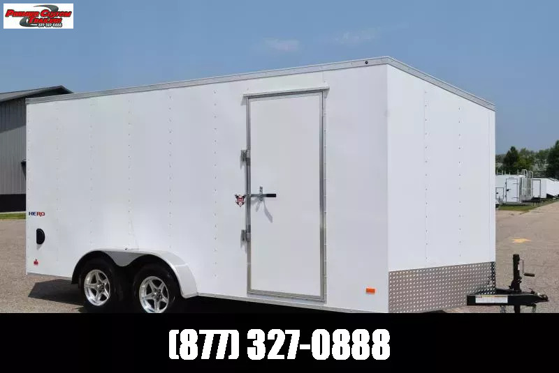 BRAVO HERO 7x16 ENCLOSED CARGO TRAILER