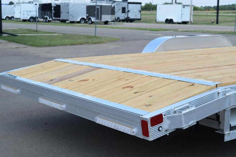 SPORT HAVEN 20' ALUMINUM OPEN CAR HAULER w/ WOOD DECK 8x20 Trailers