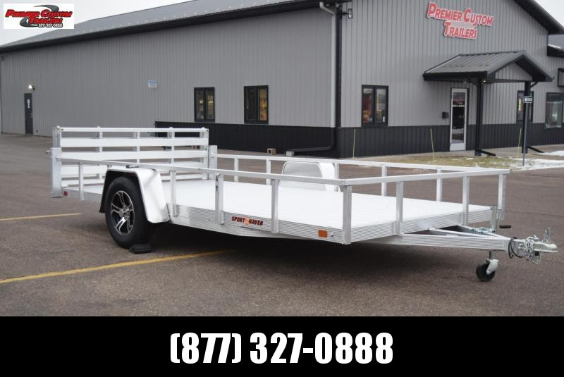 SPORT HAVEN 7x14 DELUXE SERIES UTILITY TRAILER w/ BI-FOLD RAMP SPORT HAVEN 7x14 DELUXE SERIES UTILITY TRAILER w/ BI-FOLD RAMP