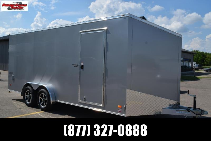 BRAVO 7.5x18 SILVER STAR ALUMINUM CARGO TRAILER BRAVO 7.5x18 SILVER STAR ALUMINUM CARGO TRAILER
