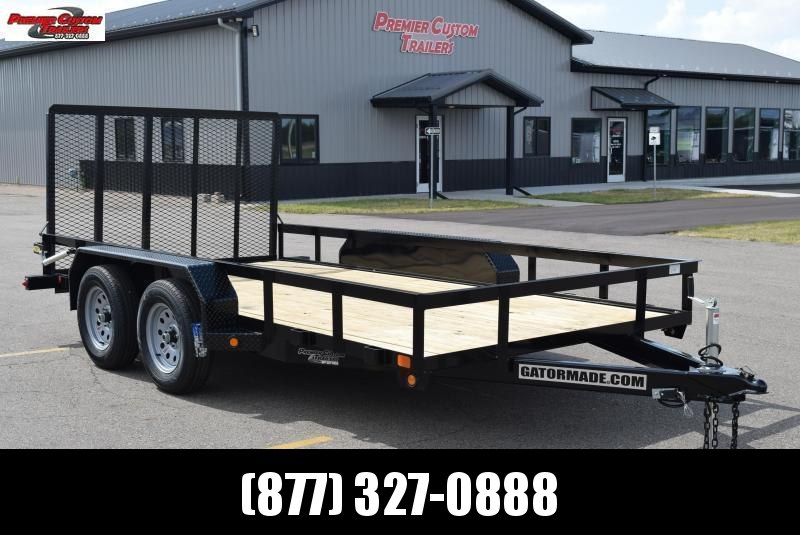 GATORMADE 82"X14' OPEN LANDSCAPE TRAILER GATORMADE 82"X14' OPEN LANDSCAPE TRAILER