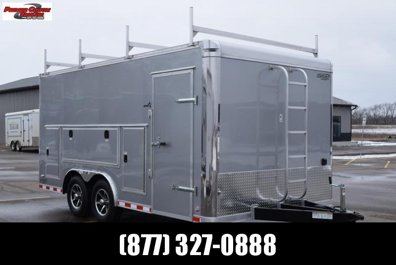 BRAVO 8.5x16 FOREMAN SERIES CONTRACTOR TRAILER BRAVO 8.5x16 FOREMAN SERIES CONTRACTOR TRAILER