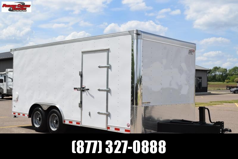 BRAVO 8.5x18 BRUTE HEAVY DUTY CARGO TRAILER W/ SKID STEER PACKAGE BRAVO 8.5x18 BRUTE HEAVY DUTY CARGO TRAILER W/ SKID STEER PACKAGE