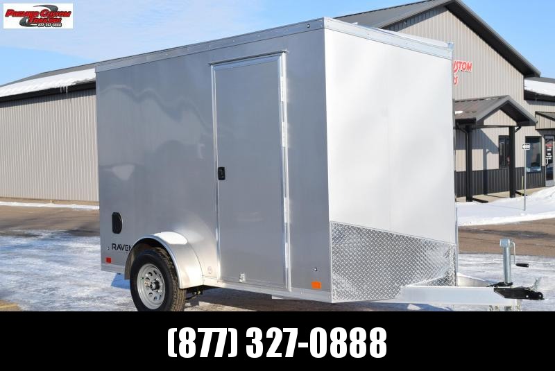 ATC 6x10 RAVEN LIMITED ALUMINUM CARGO TRAILER **$700 REBATE AVAILABLE** ATC 6x10 RAVEN LIMITED ALUMINUM CARGO TRAILER **$700 REBATE AVAILABLE**