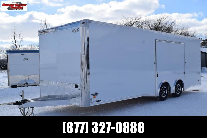 BRAVO SILVER STAR 24' ALUMINUM ENCLOSED RACE HAULER BRAVO SILVER STAR 24' ALUMINUM ENCLOSED RACE HAULER