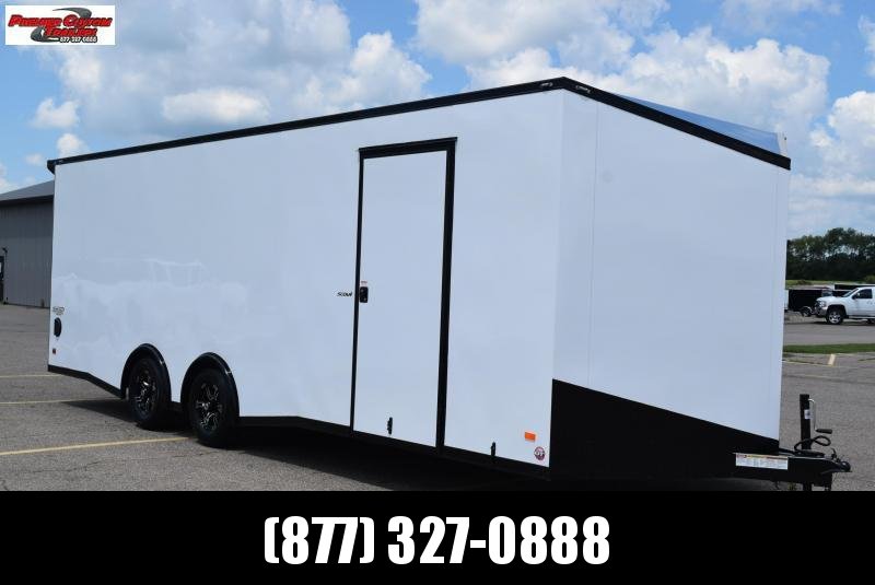BRAVO 8.5x24 SCOUT *MIDNIGHT EDITION* ENCLOSED CAR HAULER BRAVO 8.5x24 SCOUT *MIDNIGHT EDITION* ENCLOSED CAR HAULER