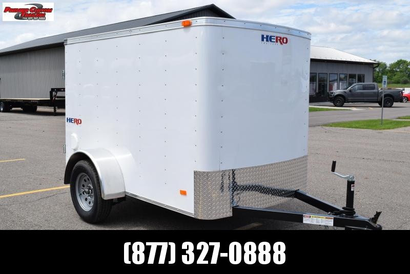 BRAVO HERO 5x8 ENCLOSED CARGO TRAILER BRAVO HERO 5x8 ENCLOSED CARGO TRAILER