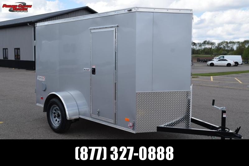 BRAVO 5x10 SCOUT ENCLOSED CARGO TRAILER w/ DOUBLE DOORS BRAVO 5x10 SCOUT ENCLOSED CARGO TRAILER w/ DOUBLE DOORS
