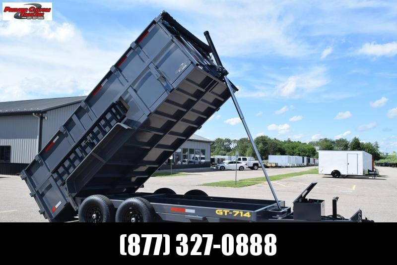 GRIFFIN 7x14 14K DUMP TRAILER w/ 48" SIDES AND TELESCOPING CYLINDER GRIFFIN 7x14 14K DUMP TRAILER w/ 48" SIDES AND TELESCOPING CYLINDER