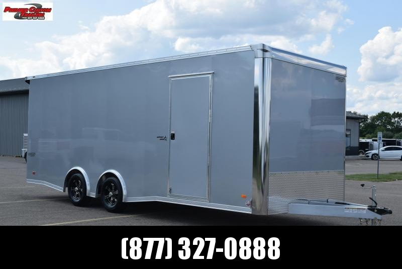 BRAVO SILVER STAR 22' ALUMINUM ENCLOSED CAR HAULER BRAVO SILVER STAR 22' ALUMINUM ENCLOSED CAR HAULER