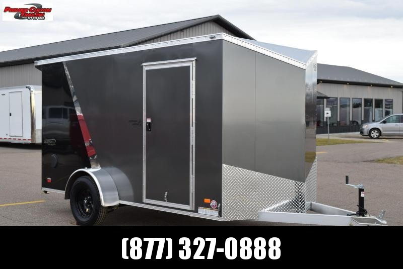 BRAVO 6x12 SILVER STAR ALUMINUM CARGO TRAILER BRAVO 6x12 SILVER STAR ALUMINUM CARGO TRAILER
